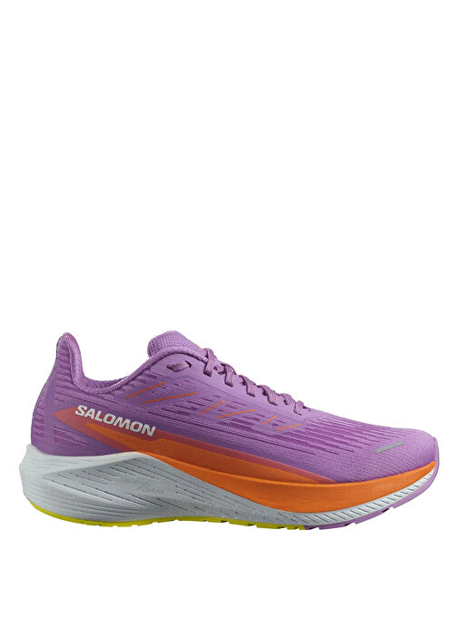 Salomon L47426300AERO BLAZE 2 W Lila - Turuncu Kadın Koşu Ayakkabısı - Görsel 2