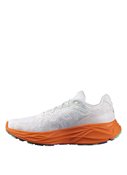 Salomon L47573900AERO GLIDE 2 Beyaz - Turuncu Erkek Koşu Ayakkabısı - Görsel 3