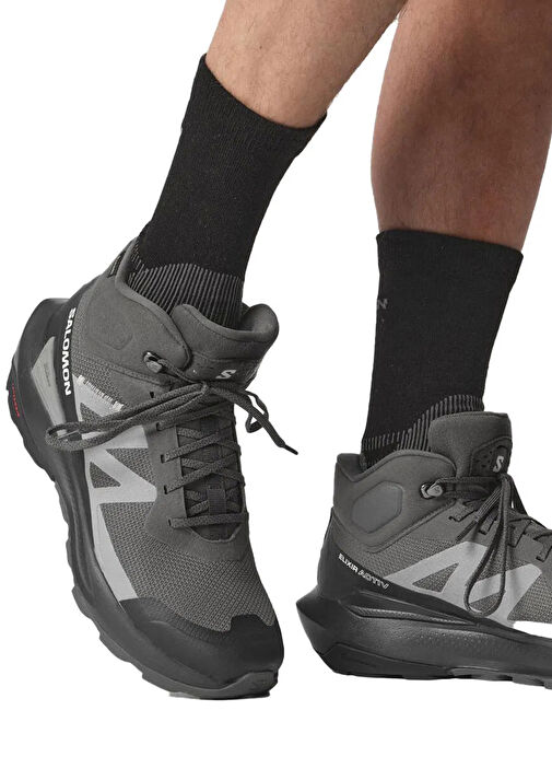 Salomon L47456800ELIXIR ACTIV MID GTX Gri - Siyah Erkek Outdoor Bot - Görsel 6