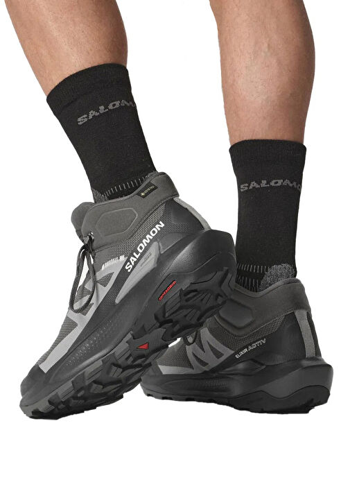 Salomon L47456800ELIXIR ACTIV MID GTX Gri - Siyah Erkek Outdoor Bot - Görsel 7