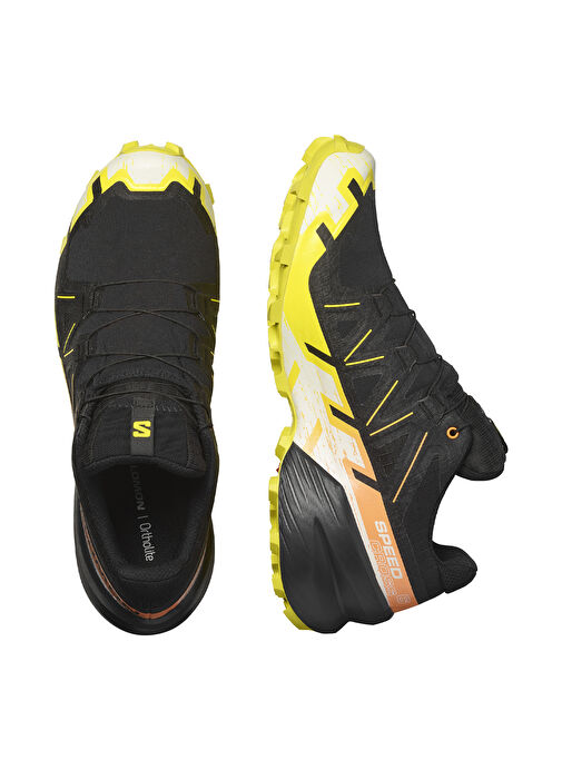 Salomon L47465400SPEEDCROSS 6 GTX Siyah - Sarı Erkek Outdoor Ayakkabı - Görsel 7