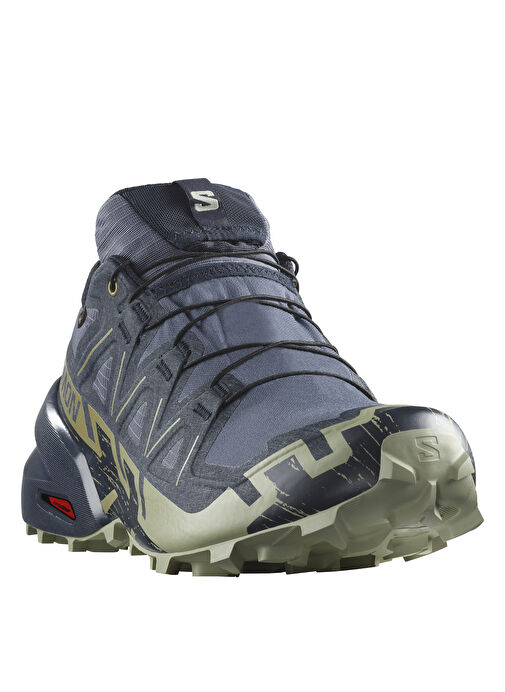 Salomon L47465500SPEEDCROSS 6 GTX Mavi - Lacivert Erkek Koşu Ayakkabısı - Görsel 4