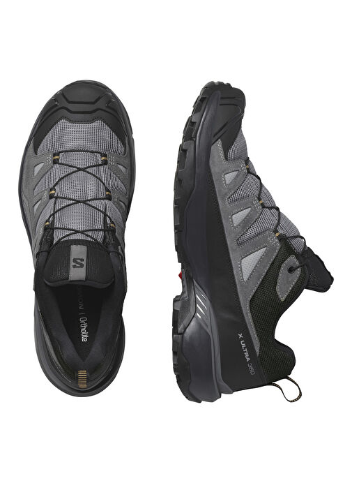 Salomon L47571400X ULTRA 360 LTR GTX Gri - Siyah Erkek Outdoor Ayakkabı - Görsel 5