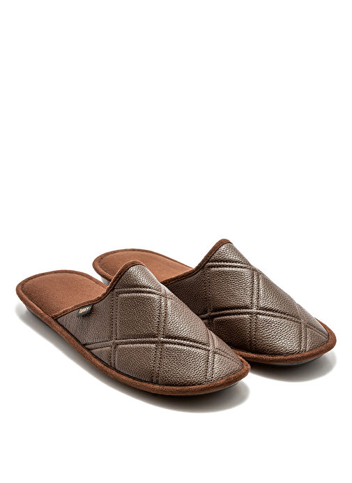 Twigy Kahverengi Erkek Ev Terliği TW ZICO - Görsel 4