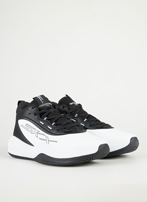 Skechers 253010 WBK SKX LEAGUE Beyaz - Siyah Erkek Basketbol Ayakkabısı - Görsel 3