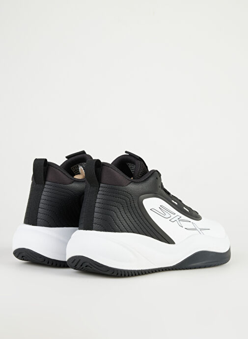 Skechers 253010 WBK SKX LEAGUE Beyaz - Siyah Erkek Basketbol Ayakkabısı - Görsel 4