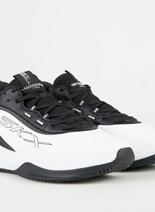 Skechers 253010 WBK SKX LEAGUE Beyaz - Siyah Erkek Basketbol Ayakkabısı - Görsel 6