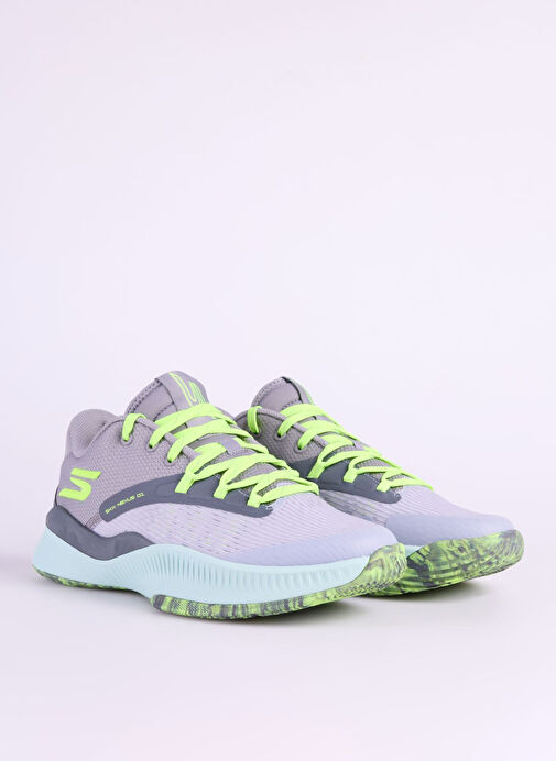 Skechers 253015 CCGR SKX NEXUS Gri Erkek Basketbol Ayakkabısı - Görsel 3