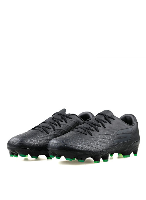 Skechers 252017 BKSL SKX_01 GOLD FG Siyah Erkek Krampon - Görsel 4