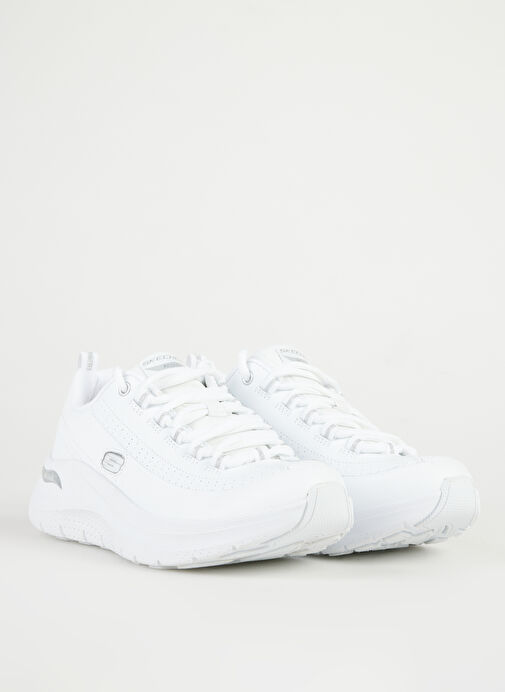 Skechers 150061TK WSL ARCH FİT 2.0 - STAR BO Beyaz Deri Kadın Yürüyüş Ayakkabısı - Görsel 3