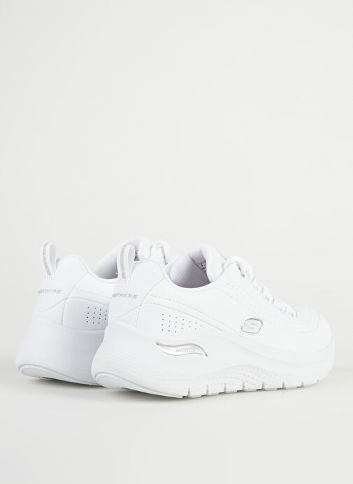 Skechers 150061TK WSL ARCH FİT 2.0 - STAR BO Beyaz Deri Kadın Yürüyüş Ayakkabısı - Görsel 4