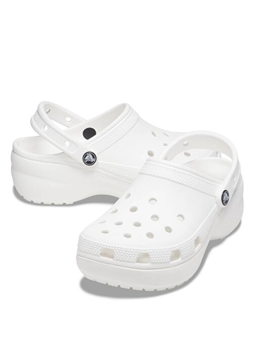 Crocs Beyaz Kadın Plaj Terliği 206750_100 - Görsel 4