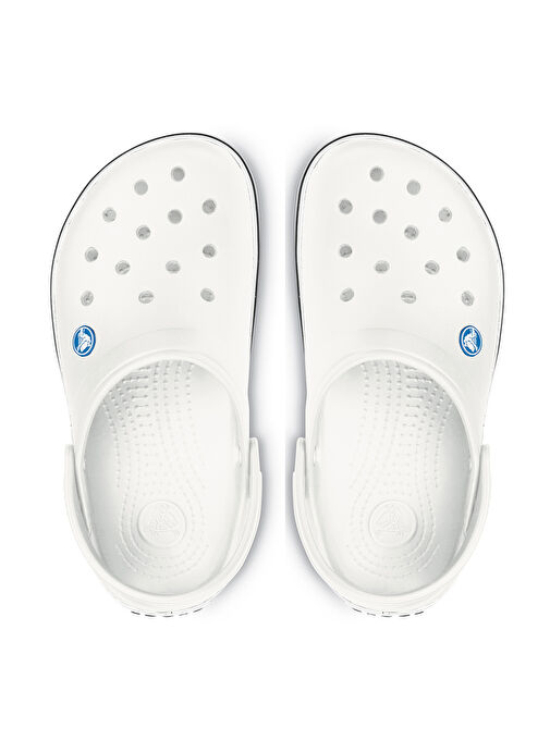 Crocs Beyaz Erkek Plaj Terliği Crocband - Görsel 3
