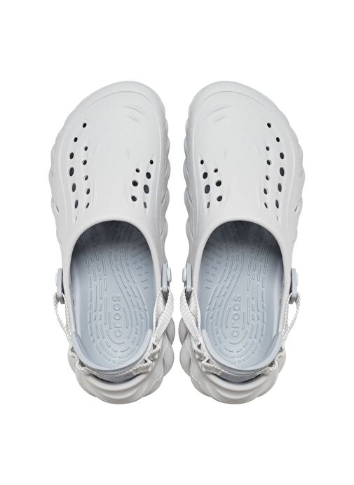 Crocs Gri Erkek EVA Plaj Terliği Echo Clog - Görsel 5
