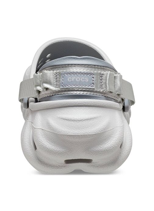Crocs Gri Erkek EVA Plaj Terliği Echo Clog - Görsel 6