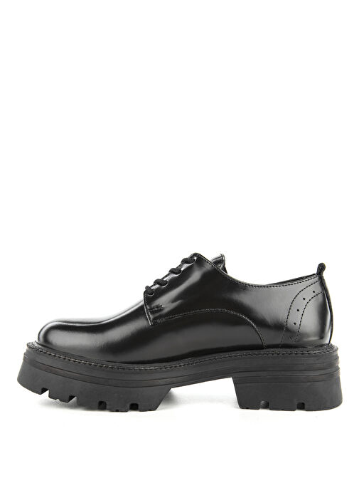 Hush Puppies Siyah Kadın Deri Günlük Ayakkabı 725020-430 - Görsel 3