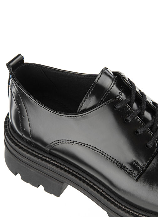 Hush Puppies Siyah Kadın Deri Günlük Ayakkabı 725020-430 - Görsel 6