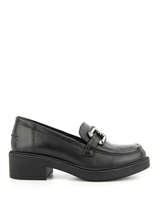 Hush Puppies Siyah Kadın Deri Loafer 725018-001 - Görsel 2