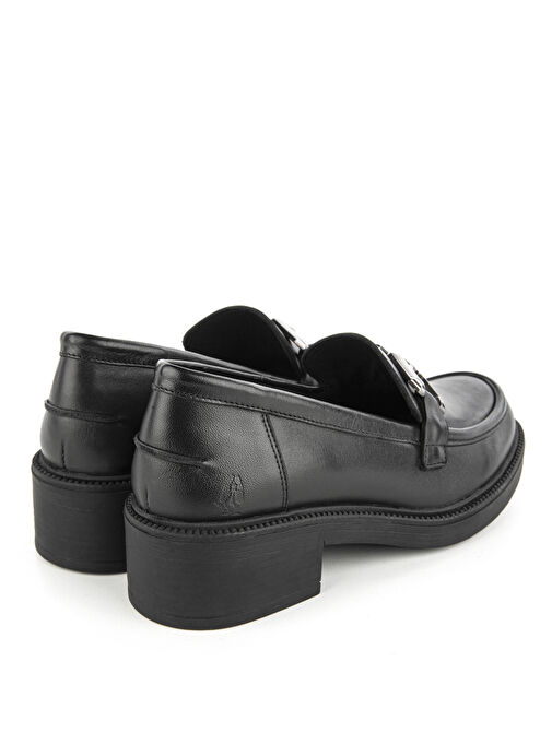 Hush Puppies Siyah Kadın Deri Loafer 725018-001 - Görsel 5