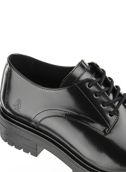 Hush Puppies Siyah Kadın Deri Günlük Ayakkabı 725027-430 - Görsel 6