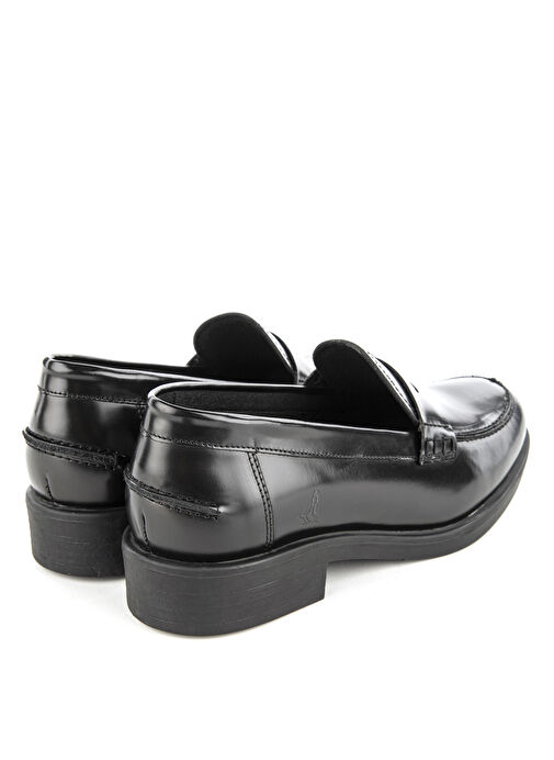 Hush Puppies Siyah Kadın Deri Loafer 725023-430 - Görsel 4