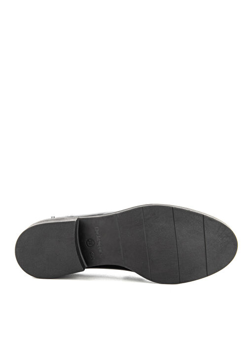 Hush Puppies Siyah Kadın Deri Loafer 725023-430 - Görsel 6