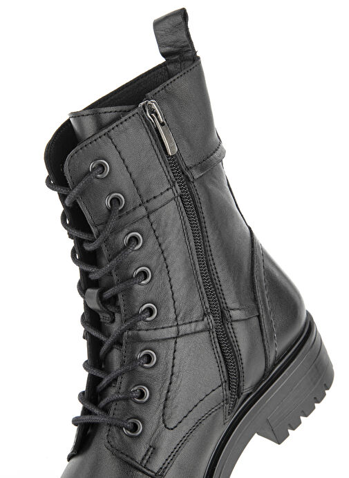 Hush Puppies Siyah Kadın Deri Bot 725009-001 - Görsel 6