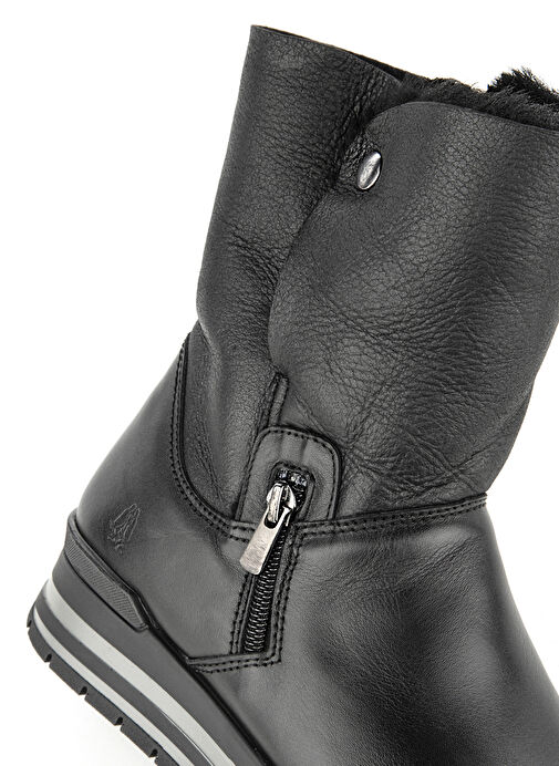 Hush Puppies Siyah Kadın Deri Bot 725014-001 - Görsel 5