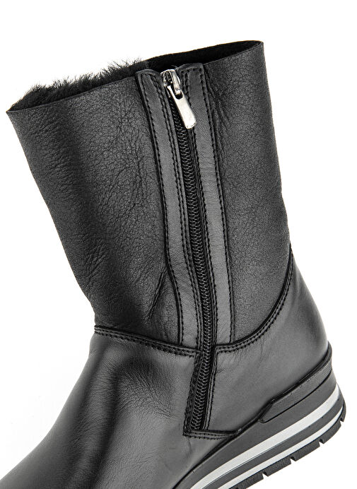 Hush Puppies Siyah Kadın Deri Bot 725014-001 - Görsel 6