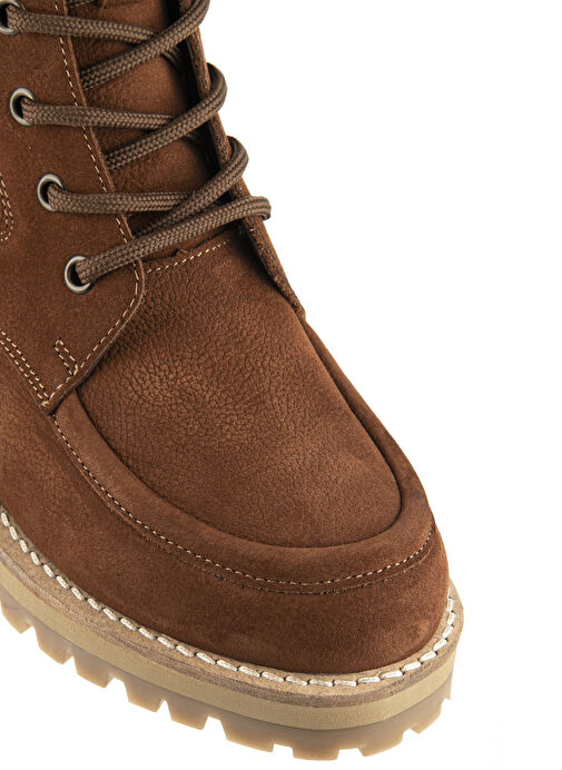 Hush Puppies Taba Kadın Nubuk Bot 725030-773 - Görsel 7