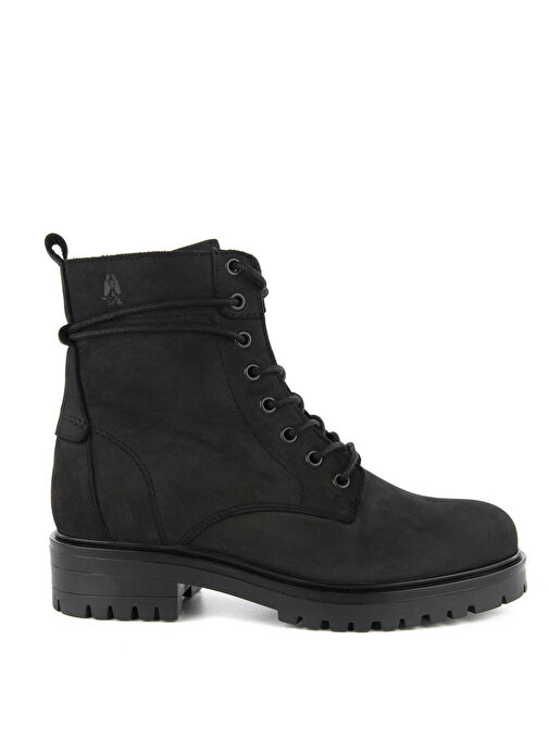 Hush Puppies Siyah Kadın Nubuk Bot 725010-684 - Görsel 2