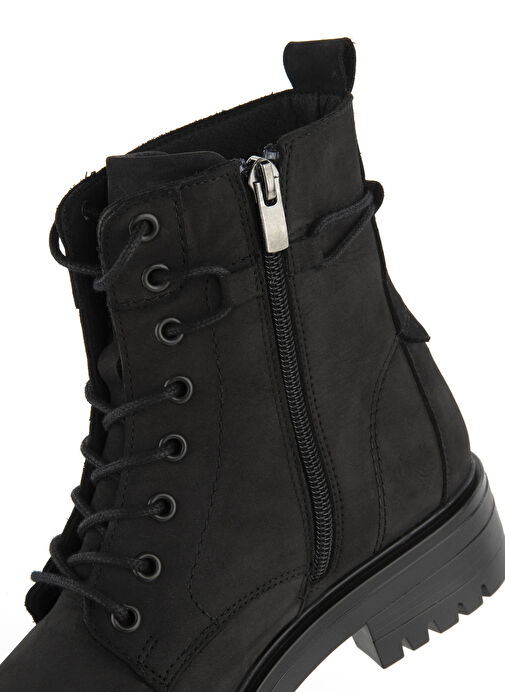 Hush Puppies Siyah Kadın Nubuk Bot 725010-684 - Görsel 7