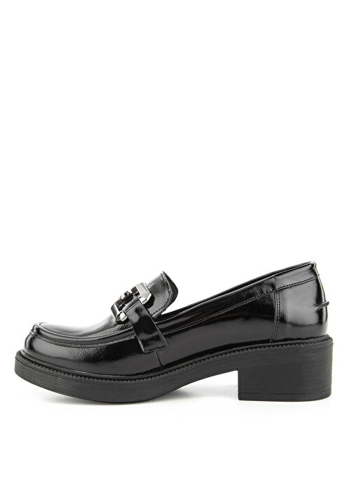 Hush Puppies Siyah Kadın Deri Loafer 725018-430 - Görsel 3