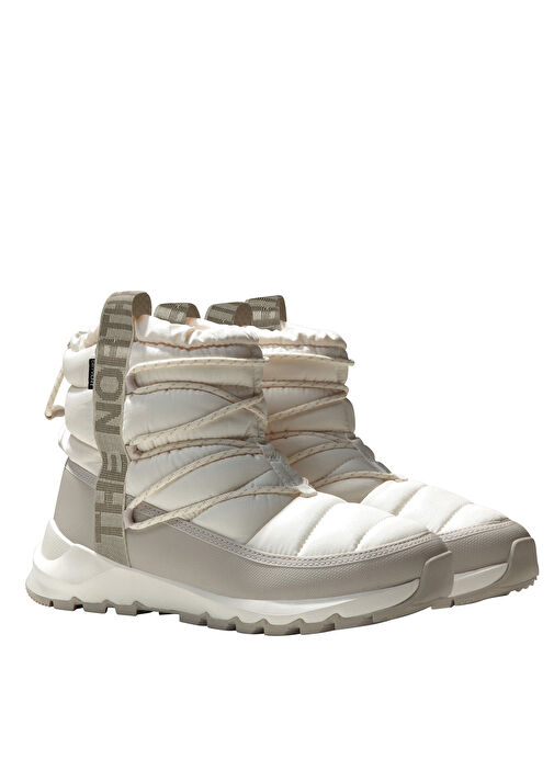 Beyaz Kadın Kar Botu NF0A5LWD32F1_W THERMOBALL LACE UP W - Görsel 6