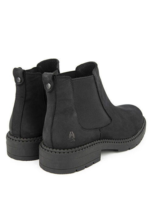 Hush Puppies Koyu Siyah Erkek Nubuk Bot Comodo - Görsel 6