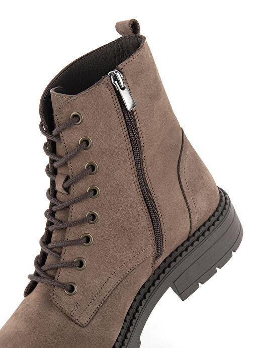 Hush Puppies Bej Erkek Nubuk Bot Heilig - Görsel 5