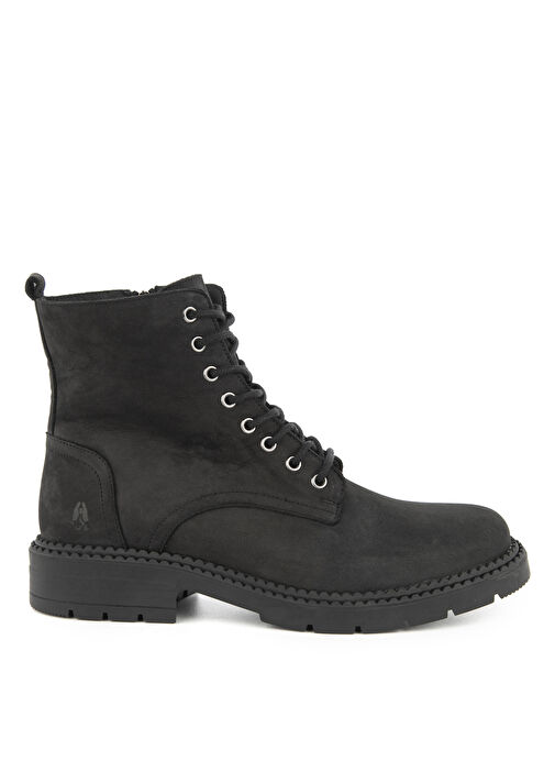Hush Puppies Siyah Erkek Nubuk Bot Heilig - Görsel 2