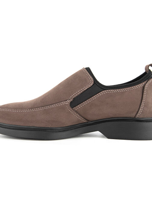 Hush Puppies Taupe Erkek Nubuk Günlük Ayakkabı Laachen - Görsel 3