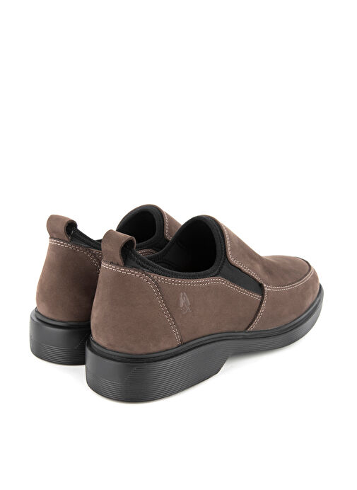 Hush Puppies Taupe Erkek Nubuk Günlük Ayakkabı Laachen - Görsel 6