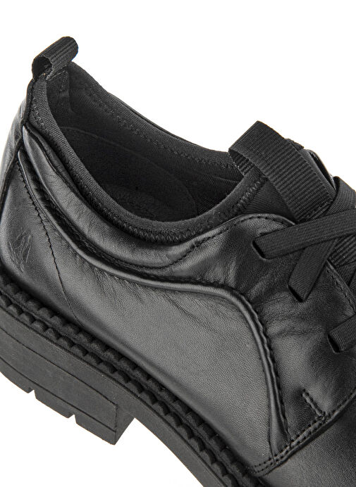 Hush Puppies Siyah Erkek Deri Günlük Ayakkabı Kabo - Görsel 5
