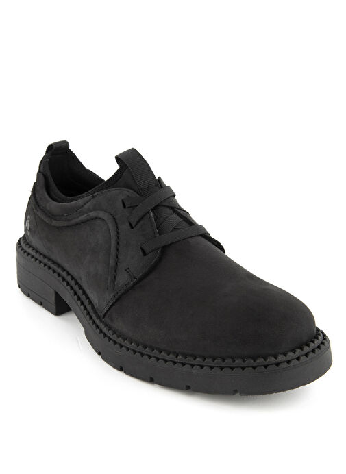 Hush Puppies Siyah Erkek Nubuk Günlük Ayakkabı Kabo - Görsel 4