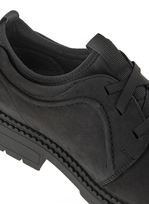 Hush Puppies Siyah Erkek Nubuk Günlük Ayakkabı Kabo - Görsel 5