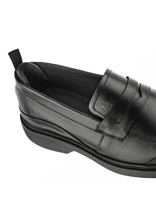 Hush Puppies Siyah Erkek Deri Günlük Ayakkabı Orin - Görsel 5