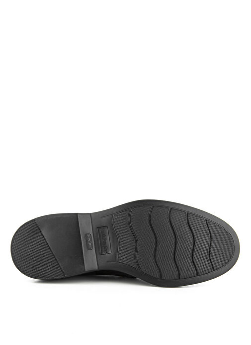 Hush Puppies Siyah Erkek Deri Günlük Ayakkabı Orin - Görsel 7