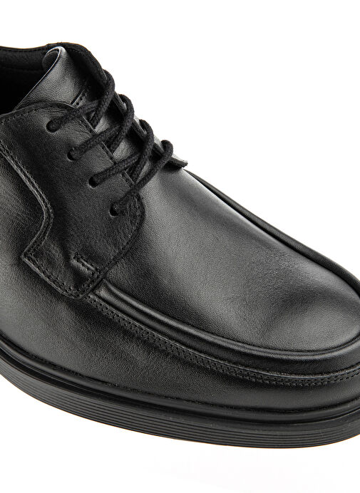 Hush Puppies Siyah Erkek Deri Günlük Ayakkabı Panas - Görsel 5