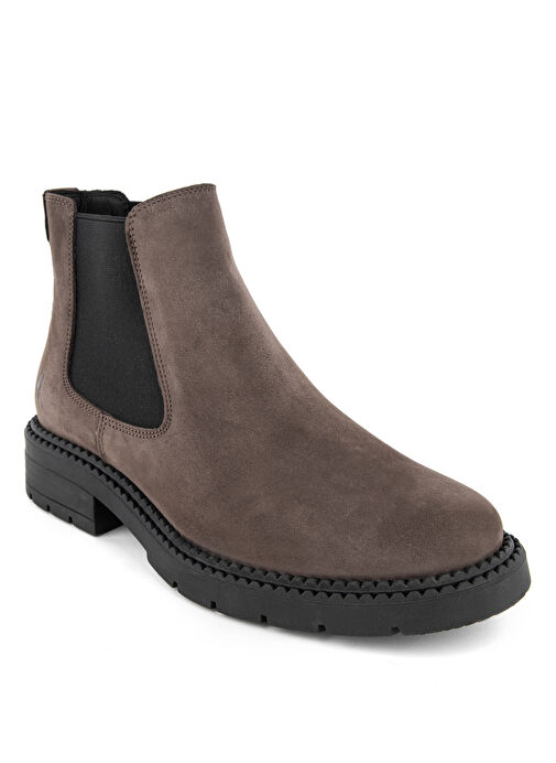 Hush Puppies Taupe Erkek Nubuk Bot Comodo - Görsel 4