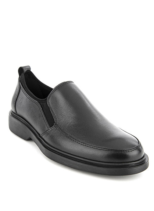 Hush Puppies Siyah Erkek Deri Günlük Ayakkabı Laachen - Görsel 4