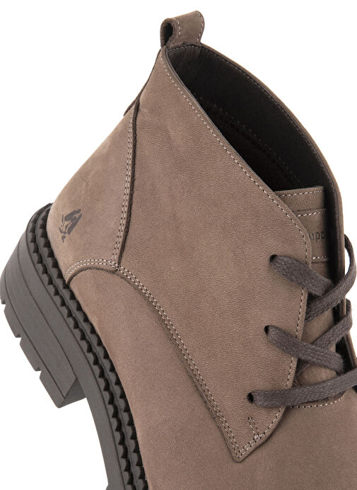 Hush Puppies Bej Erkek Nubuk Bot Manopy - Görsel 5