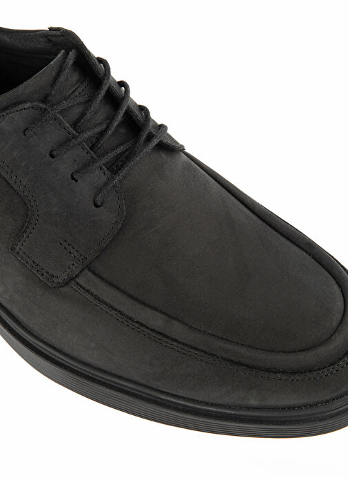 Hush Puppies Siyah Erkek Nubuk Günlük Ayakkabı Panas - Görsel 5