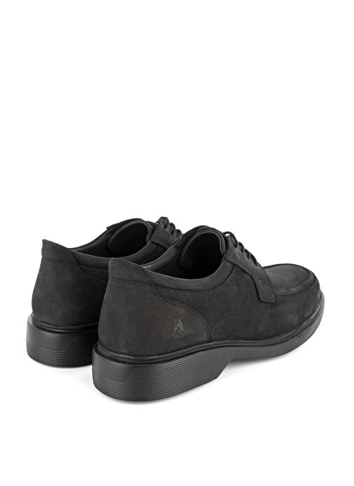 Hush Puppies Siyah Erkek Nubuk Günlük Ayakkabı Panas - Görsel 6